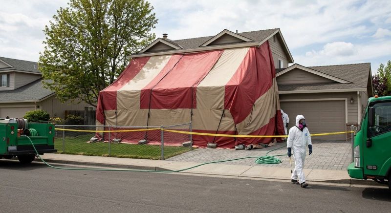 Tent Fumigation in Davis County, UT